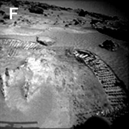 NASA's Sojourner observations in the Ares region on Mars raise and answer questions about the origins of the rocks and other deposits found there. Deposits are not the same everywhere. Sol 1 began on July 4, 1997.