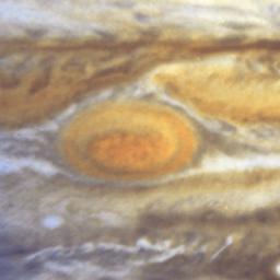 The Red Spot is the largest known storm in the Solar System, as shown in this image obtained by NASA's Hubble Space Telescope. With a diameter of 15,400 miles, it is almost twice the size of the entire Earth and one-sixth the diameter of Jupiter itself.