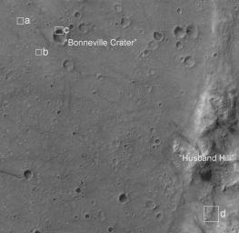 Mars Exploration Rover Landing Site at Gusev Crater