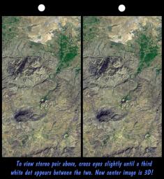 On January 26, 2001, the Kachchh region in western India suffered the most deadly earthquake in India's history. This image is from NASA's Shuttle Radar Topography Mission.
