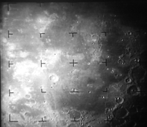 On March 24, 1965, a nationwide TV audience watched live video from Ranger 9 as it purposefully crashed into the Moon within the crater Alphonsus. Ranger's six cameras sent back more than 5800 video images during the last 18 minutes of its 3-day journey,