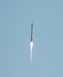 NASA's Mars Reconnaissance Orbiter (MRO) launched at 7:43 a.m. EDT atop a Lockheed Martin Atlas V rocket from Launch Complex 41 at Cape Canaveral Air Force Station in Florida on Aug. 12, 2005.