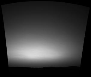 This is the first image ever taken of Earth from the surface of a planet beyond the Moon. It was taken by the Mars Exploration Rover Spirit one hour before sunrise on the 63rd martian day, or sol, of its mission.