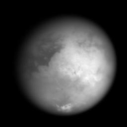 This image captured by NASA's Cassini spacecraft reveals Titan's bright 'continent-sized' terrain known as Xanadu.