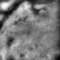 This image from NASA's Cassini spacecraft, acquired at a range of 344,000 kilometers (213,700 miles), shows details at Titan's surface never seen before.