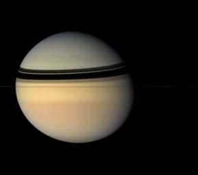 Saturn in NASA's Cassini era has proved to be an unexpectedly colorful place, compared to the browns and golds imaged by the two Voyager spacecraft.