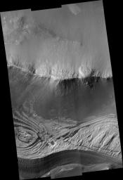Wallrock and Light-toned Layering in Candor Chasma