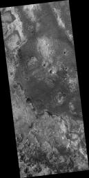 Layered Terrain near Mawrth Valles