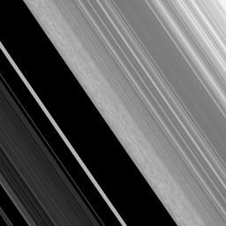 NASA's Cassini spacecraft continues to investigate the intriguing structure in Saturn's outer B-ring edge. This region has a much perturbed character compared to the orderly rings around it.
