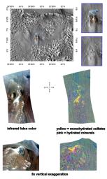 Monohydrated Sulfates in Aurorae Chaos