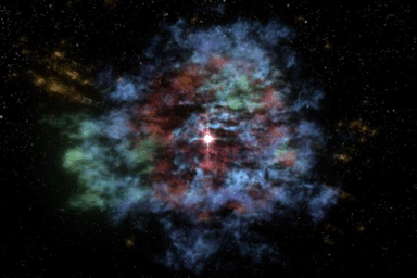 For the first time, a multiwavelength three-dimensional reconstruction of a supernova remnant has been created. This visualization of Cassiopeia A, or Cas A, the result of an explosion approximately 330 years ago, uses data from several NASA telescopes.