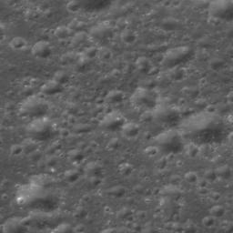 This image from NASA's Lunar Reconnaissance Orbiter shows a view of boulders, on the floor of Rutherfurd crater, about to disappear into the shadows of dusk.