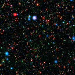Astronomers have found that stars are forming more rapidly in the center of a distant galaxy cluster than at its edges, which is completely reversed from galaxy clusters seen in the local universe.