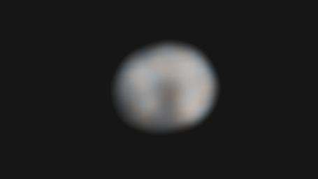 Hubble's Wide Field Camera 3 observed the potato-shaped asteroid in preparation for the visit by NASA's Dawn spacecraft in 2011. This is one frame from a movie showing the difference in brightness and color on the asteroid's surface.