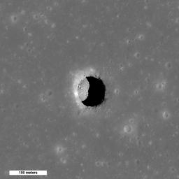 New Views of Lunar Pits