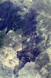 This image, acquired by NASA's Terra spacecraft on May 1, 2011, shows more than 314,000 acres burned in west Texas. The 2011 fire season in Texas is of historic proportions.