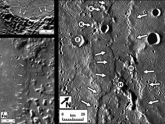 Identifying Lava Flow Fronts on Mercury