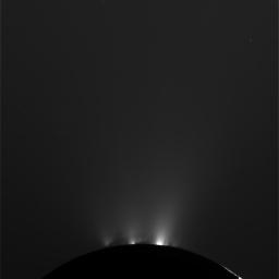 NASA's Cassini spacecraft successfully completed its Oct. 1, 2011 flyby of Saturn's moon Enceladus and its jets of water vapor and ice.