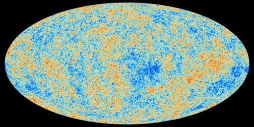 This map shows the oldest light in our universe, as detected with the greatest precision yet by ESA's Planck mission. The ancient light, called the cosmic microwave background, was imprinted on the sky when the universe was 370,000 years old.