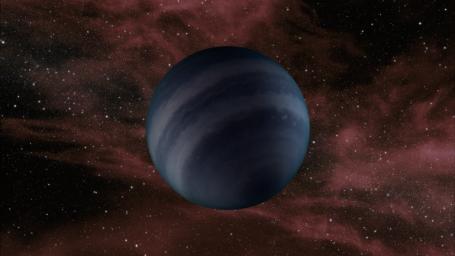 This artist's concept portrays a free-floating brown dwarf, or failed star. A new study using data from NASA's Spitzer Space Telescope shows that several of these objects are warmer than previously thought.
