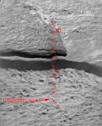 Since landing on Mars in August 2012, NASA's Curiosity Mars rover has fired the laser on its Chemistry and Camera (ChemCam) instrument more than 100,000 times at rock and soil targets up to about 23 feet (7 meters) away.