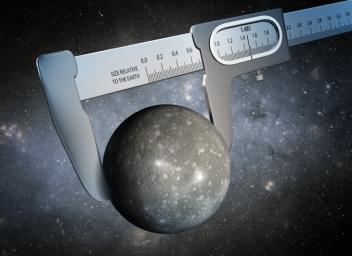 Using data from NASA's Kepler and Spitzer Space Telescopes, scientists have made the most precise measurement ever of the size of a world outside our solar system, as illustrated in this artist's conception.