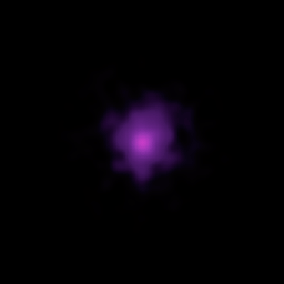 The brightest pulsar detected to date is shown in this frame from an animation that flips back and forth between images captured by NASA's NuSTAR. A pulsar is a type of neutron star, the leftover core of a star that exploded in a supernova.