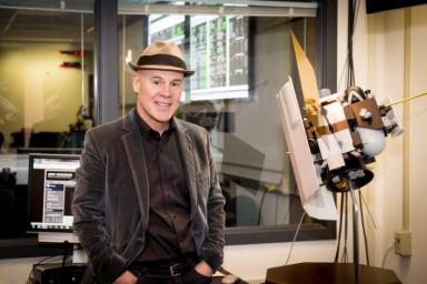 Thomas Morgan Robertson, better known to music fans as Thomas Dolby, has joined Johns Hopkins University as an honorary Homewood Professor of the Arts.