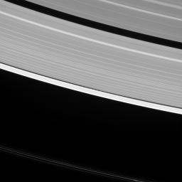 Captured by NASA's Cassini spacecraft, the waves that Saturn's moon, Daphnis, raises on the edges of the Keeler Gap, can also be used to deduce the moon's mass and even some of its orbital behavior.