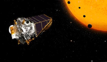 A crop of more than 100 planets, discovered by NASA's Kepler Space Telescope, includes four in Earth's size-range orbiting a single dwarf star.