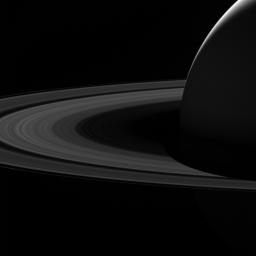Stunning views like this image of Saturn's night side are only possible thanks to our robotic emissaries like NASA's Cassini spacecraft. The Cassini spacecraft ended its mission on Sept. 15, 2017.