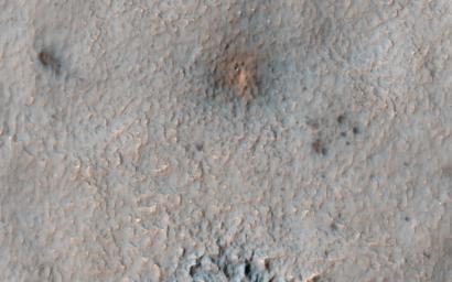Over 500 new impact events have been detected from before-and-after images from NASA's Mars Reconnaissance Orbiter. This image shows new craters that expose shallow ice are of special interest.