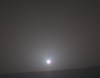 NASA's Mars Exploration Rover Opportunity recorded the dawn of the rover's 4,999th Martian day on Feb. 15, 2018, yielding this processed, approximately true-color scene. The view looks across Endeavour Crater.