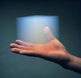 Scientists are exploring how aerogel, a translucent, Styrofoam-like material, could be used as a building material on Mars.