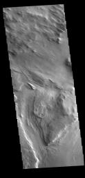 This image from NASA's Mars Odyssey shows several named and unnamed channels located south of the Medusa Fossae Formation on the margin with Terra Sirenum.