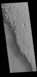 This image from NASA's Mars Odyssey shows part of Memnonia Sucli.