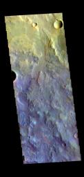 This image from NASA's Mars Odyssey shows part of Terra Cimmeria.