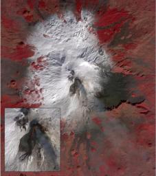 NASA's Terra spacecraft shows a strong eruptive episode began, starting December 13, 2020, at Mt. Etna's New SE summit crater.