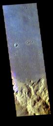 This image from NASA's Mars Odyssey shows part of Terra Sirenum.