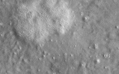 This image acquired on April 16, 2021 by NASA's Mars Reconnaissance Orbiter, shows a surface shaped by ice.