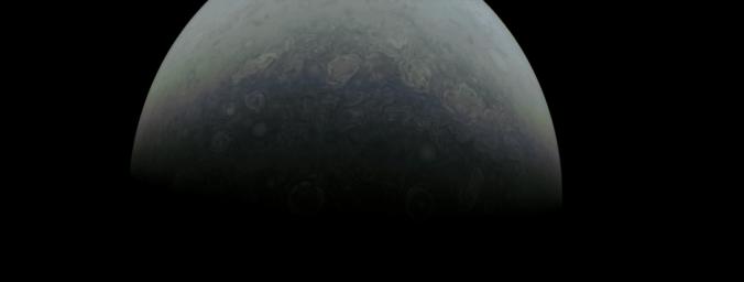 Citizen scientist Andrea Luck created this animated sequence using raw JunoCam image data from NASA's Juno mission as it completed its 41st close flyby of Jupiter.