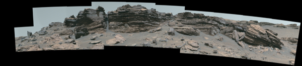NASA's Perseverance Mars rover used its Mastcam-Z camera to capture this rocky hilltop nicknamed Rockytop on July 24, 2022, the 507th Martian day, or sol, of the mission.