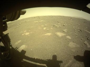 This movie is made from images taken by the Mars Perseverance rover's Front Left Hazard Avoidance Camera between Sol 13 (March 4, 2021) and Sol 708 (Feb. 16, 2023), during the first two years of the rover's surface mission.