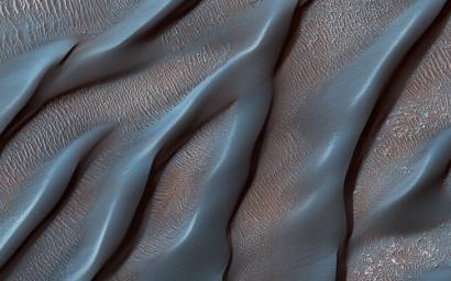 This image acquired on December 29, 2022 by NASA's Mars Reconnaissance Orbiter shows Hellespontus Montes, a rugged mountain range located on the western rim of one of the largest impact basins in the Solar System: Hellas Basin.