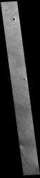 This image from NASA's Mars Odyssey shows part of Zephyria Planum. Zephyria Planum is located south of Elysium Planitia.