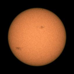 Sunspots are seen in images captured by NASA's Perseverance Mars rover using its Mastcam-Z cameras between May 8 and 20, 2024. These flares would send charged particles toward Mars, where several NASA spacecraft were able to study them.