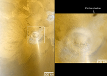 Click here for PIA02164 Arsia and Phobos