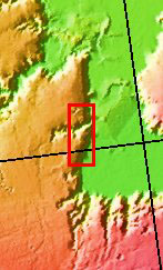 Context image for PIA03193 Dissected Plateau