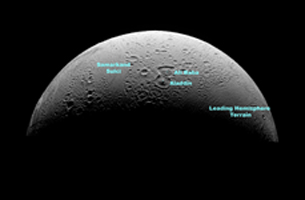 Click here for annotated version of PIA08409 The North Polar Region of Enceladus