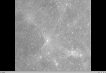 Click here for movie of PIA10197 MESSENGER Departs Mercury